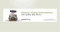 Desktop Screenshot of d41e7419be.mamfirme.pl